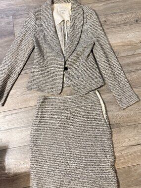 Banana Republic Tweed Suit and Skirt Set- OP